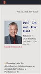 Mobile Screenshot of hand.vt-falkenried.de